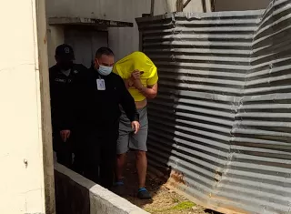  José Alberto Atencio , permanece detenido de forma provisional en la cárcel de varones de Chiriquí.