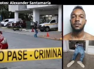 El cuerpo del hombre de 36 años quedó boca abajo a las puertas del PH. 