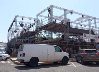 En Los Santos  se adelanta la inspección de las tarimas en los diferentes puntos del Carnaval.