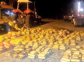 La droga era traslada en dos lanchas rápidas.