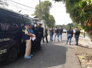 Autoridades se encuentran en el lugar