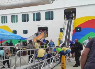 Puerto de cruceros en Amador.