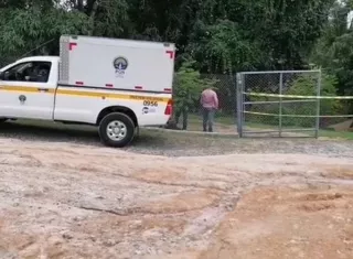 Foto de archivo en donde se aprecia la parte externa de la casa alquilada en donde ocurrió el crimen.