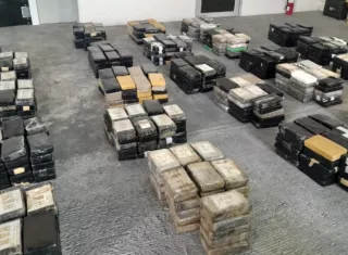 Paquetes de droga.  (Foto: D. Sánchez)