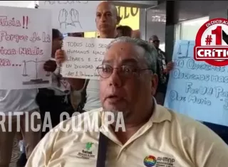 Beteta denunció que la comunidad  LGBT sufre discriminación por parte de agentes policiales.  (Foto-Video: Landro Ortíz)