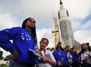 Las niñas podrán vivir una experiencia inolvidable con astronautas. Foto / Cortesía.