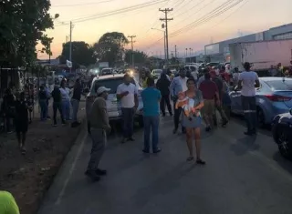 Una lucha comunitaria que mantienen por 3 días.  (Foto: Tráfico Panamá)