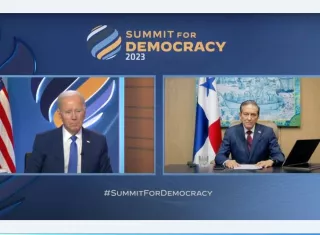 El Presidente Laurentino Cortizo participó en el encuentro virtual 