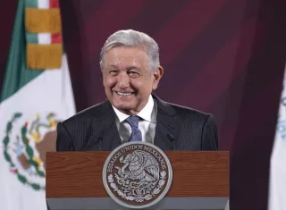 Presidente mexicano, Andrés Manuel López Obrador. EFE