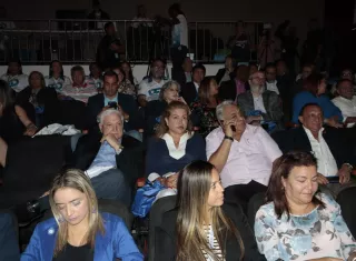 En el evento del Tribunal Electoral participan candidatos presidenciales, políticos, influencer, medios de comunicación. Foto: Víctor Arosemena. 