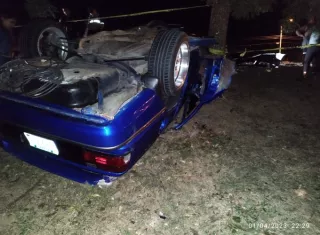 Triple colisión deja un muerto en El Espino, Veraguas.