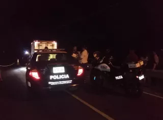Escena del fatal accidente de tránsito.  (Foto: Eric Montenegro)