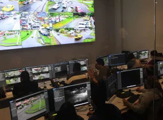 En su primera fase, se instalarán 94 cámaras de videovigilancia en la carretera Interamericana, zonas de playa y áreas comerciales, comentó Juliao.  