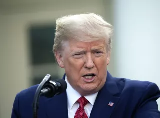 El expresidente de EE.UU. Donald Trump, en una fotografía de archivo. EFE