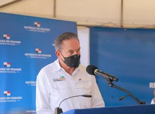 Presidente de Panamá, Laurentino Cortizo.