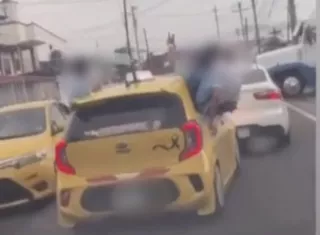 El hecho ocurrió ayer, martes, pero hoy el taxista fue ubicado y sancionado.