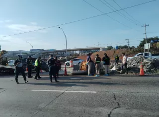 EL accidente se registró en la vía Centenario