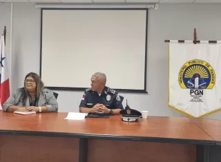 El encuentro fue presidido por Tania Sterling, fiscal superior de Adolescencia de Colón y Guna Yala.