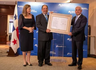 Este anunció se realizó este miércoles, luego de que el ministro de la Presidencia, José Simpson, entregó a Javier Carrizo Esquivel, gerente de BNP entidad, el Decreto No.8 del 19 de mayo de 2023, que lo oficializa.