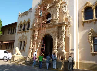 Escuela La Normal en Santiago, provincia de Veraguas.