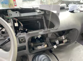 Se llevaron el tablero del bus.