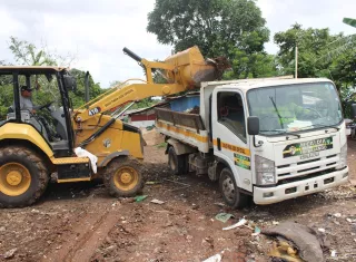 Terrenos usados como vertedero