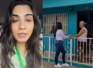 El incidente se registró cuando la precandidata por la libre postulación, Serena Vamvas realizaba un recorrido por Boca La Caja- 