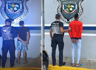 Lso sospechosos fueron aprehendidos poco después del hecho en Juan Díaz.