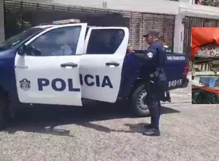 El estudiante tenía el arma dentro de su mochila.