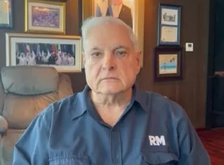 Ricardo Martinelli, líder del partido Realizando Metas.