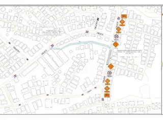 La vía estará cerrada durante 6 días.