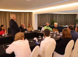 Ricardo Martinelli planteó diversas alternativas y proyectos para atraer la inversión extranjera, para promover Panamá como destino turístico.