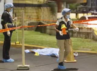 Escena del fatal accidente de tránsito. (Foto-Video: Alexander Santamaría)