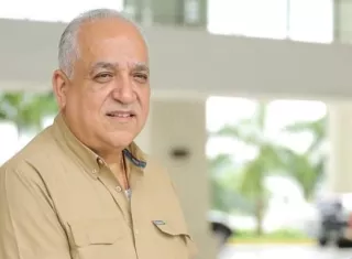 Luis Eduardo Camacho, secretario general del partido &quot;RM&quot;.