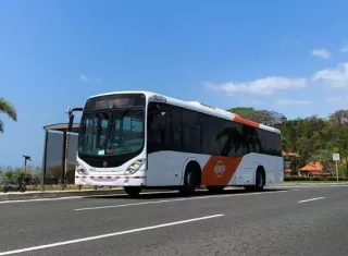 Servicio parcial de metrobús.