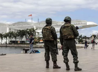 Imagen de archivo de integrantes de las Fuerzas Armadas de Brasil. EFE
