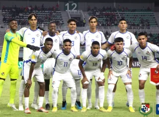 Onceno titular de Panamá en el partido de hoy ante Indonesia en el Mundial Sub-17 de Fútbol. Foto: Fepafut