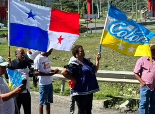 Los cierres de las vías han provocado molestias en la población. 