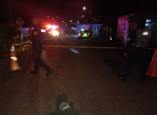 Noche de violencia en Colón 