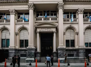 Banco Central de la República Argentina, en Buenos Aires (Argentina). EFE / Archivo