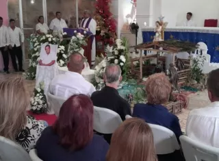 Sepelio del HR. Nelson Vergara.