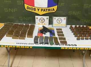 Senafront estuvo a cargo de la operación en Chepo.