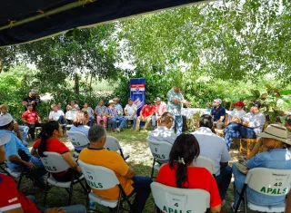 Conversatorio en los distritos de Pocrí y Tonosí, en Los Santos.