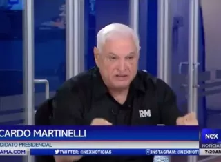 Candidato presidencial Ricardo Martinelli.