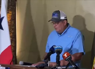 Ministro de Seguridad Pública de Panamá, Juan Manuel Pino,