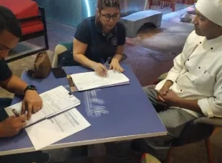 Operativo puerta a puerta de la Caja de Seguro Social.