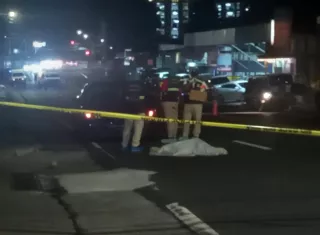 El hombre murió en la escena