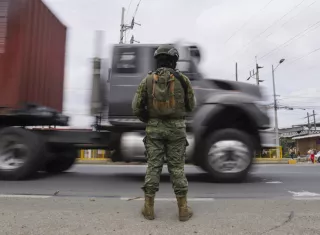 Operativos de seguridad que se realizan en Ecuador por la ola de violencia. EFE