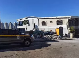 Residencia del diputado donde ocurrió el incidente.