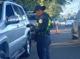 La seguridad en las calles en parte del operativo del carnaval.